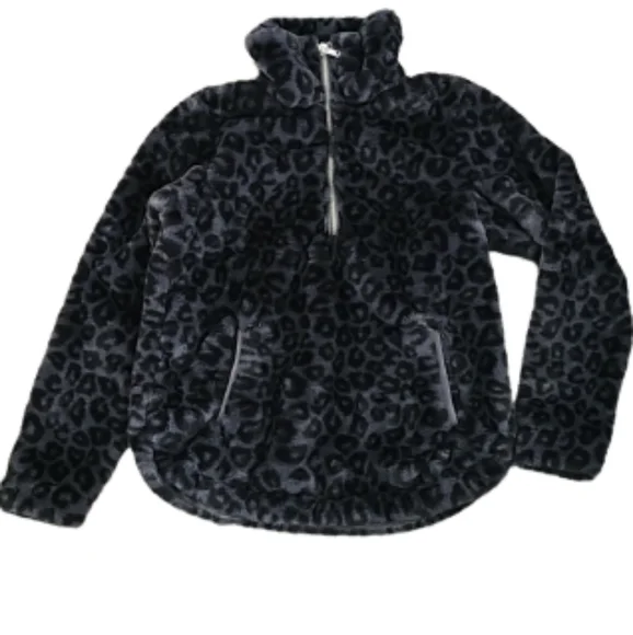 Abercrombie & Fitch Sherpa Pullover size xs - Picture 1 of 7